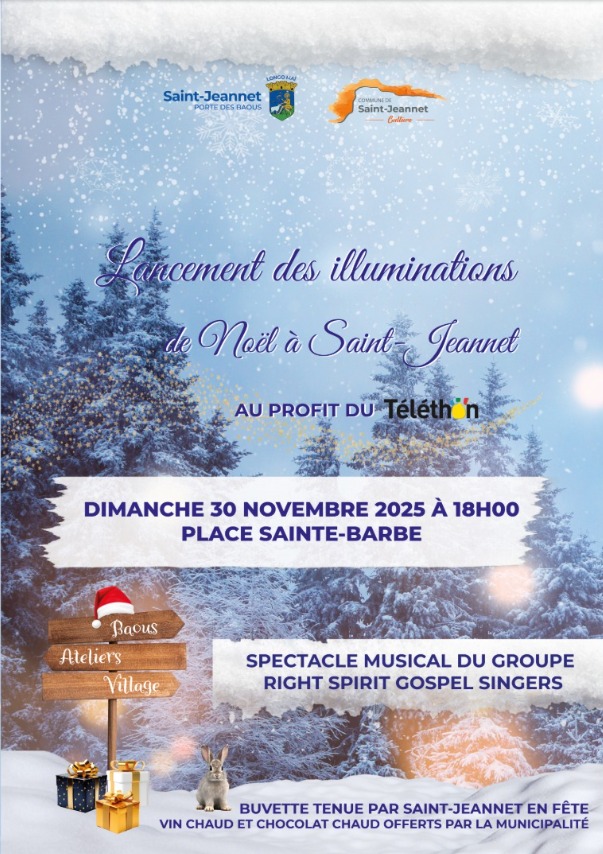 Lire la suite à propos de l’article Saint Jeannet, Illuminations et Téléthon